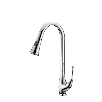 cUPC Brass Kitchen Faucets With Pull Out Spout